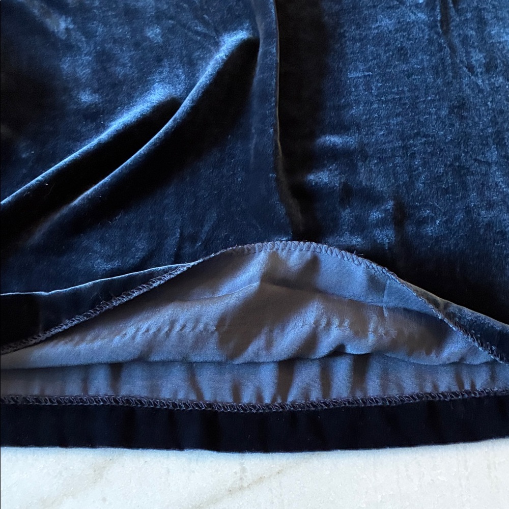Boden Velvet Ruffle Neck Top - Picture 5 of 8